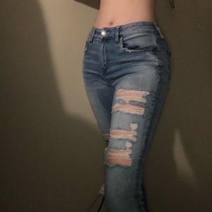 American Eagle ‘Super Stretch X’ Ripped jeans